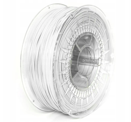 DEL: Devil Design ABS+ 2.85mm 1kg  White / Biały