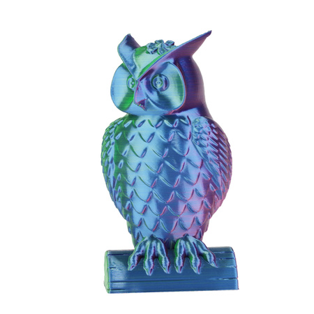 SUNLU SILK PLA+ 1.75mm 1kg TRI Color Blue Green Purple, multi, wielokolorowy, jedwabisty