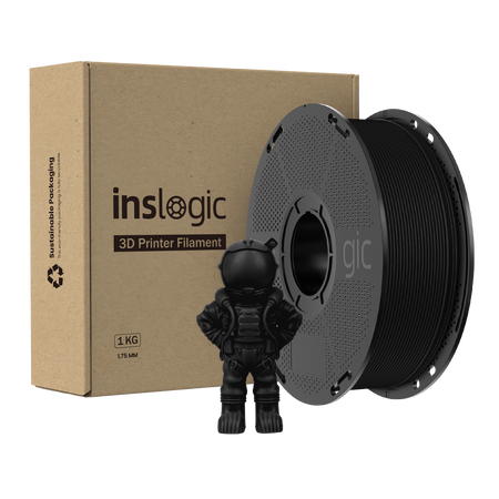 Inslogic High-Speed PLA Pro 1.75mm 1kg Black / Czarny