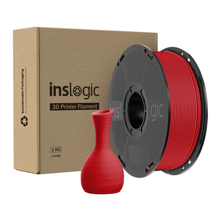 Inslogic PLA Pro 1.75mm 1kg Red / Czerwony