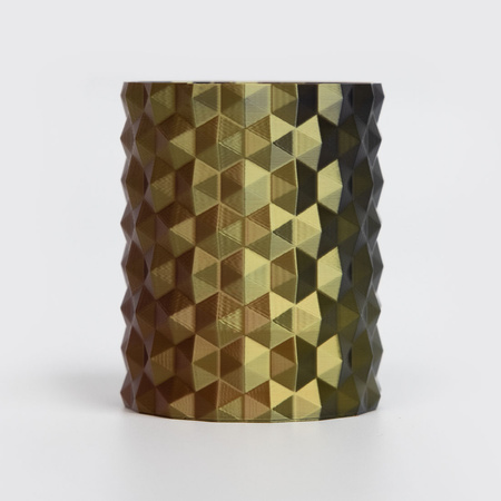 R3D PLA Magic SILK 1.75mm 1kg Tri-Color Gold Copper Black , multi, wielokolorowy, jedwabisty