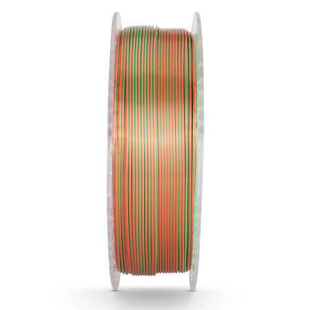 SUNLU SILK PLA+ 1.75mm 1kg TRI Color Orange Blue Green, multi, wielokolorowy, jedwabisty