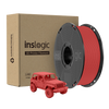 Inslogic Matte PLA Pro 1.75mm 1kg Red / Czerwony