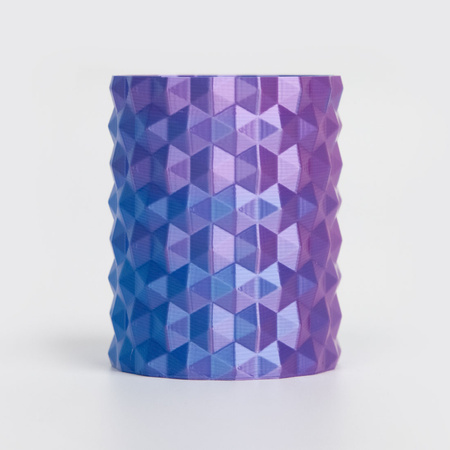 R3D PLA Magic SILK 1.75mm 1kg DUAL Color Purple Blue, multi, wielokolorowy, jedwabisty