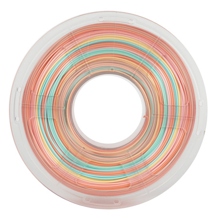 SUNLU PLA+ SILK 1.75mm 1kg SILK RAINBOW 05 - jedwabny, tęczowy, wielokolorowy