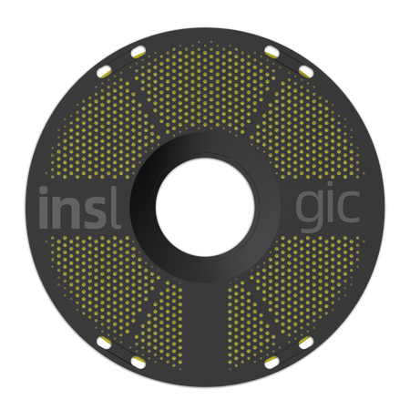 Inslogic PLA Pro 1.75mm 1kg Yellow / Żółty