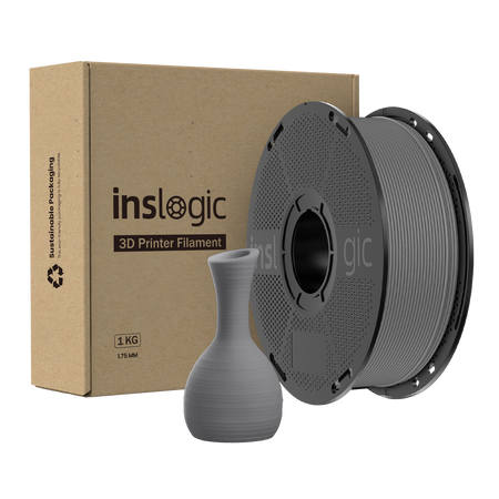 Inslogic PLA Pro 1.75mm 1kg Grey / Szary
