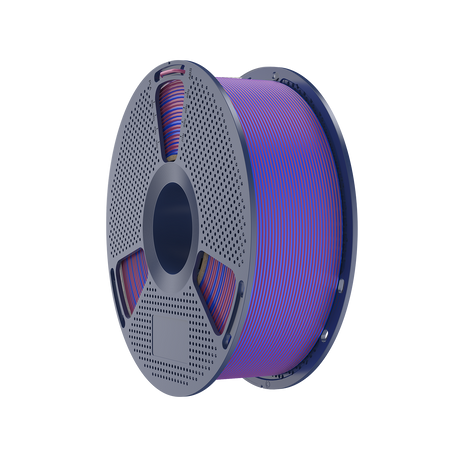 SUNLU SILK PLA+ 1.75mm 1kg DUAL Color Red Blue, multi, wielokolorowy, jedwabisty