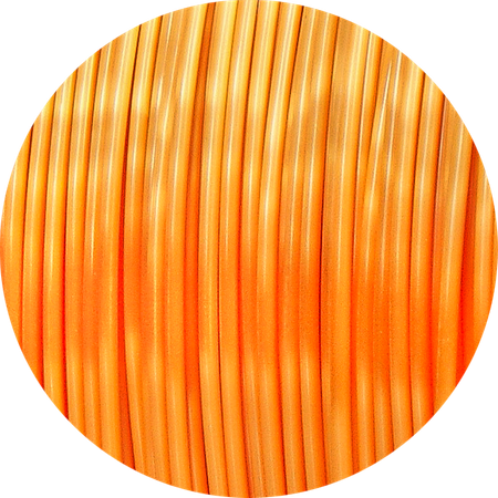 Wkład PLA SILK 5m - Devil Design SILK 1.75mm Bright Orange / Jasnopomarańczowy