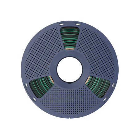 SUNLU SILK PLA+ 1.75mm 1kg DUAL Color Black Green, multi, wielokolorowy, jedwabisty