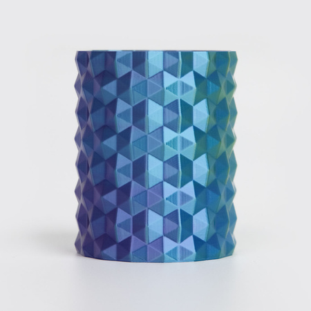 R3D PLA Magic SILK 1.75mm 1kg Tri-Color Blue Purple Yellow , multi, wielokolorowy, jedwabisty