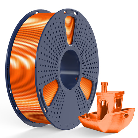 SUNLU PET-G SILK 1.75mm 1kg Orange / Pomarańczowy , jedwabny