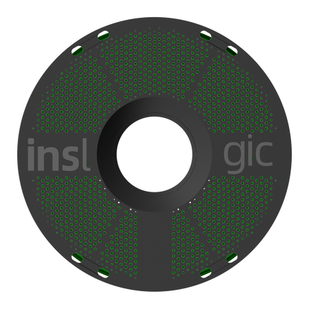 Inslogic High-Speed PLA Pro 1.75mm 1kg Green / Zielony