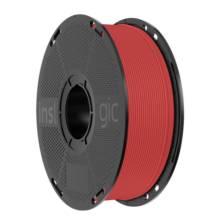 Inslogic Matte PLA Pro 1.75mm 1kg Red / Czerwony