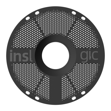 Inslogic Matte PLA Pro 1.75mm 1kg White / Biały