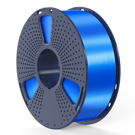 SUNLU PET-G SILK 1.75mm 1kg Blue / Niebieski , jedwabny