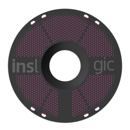 Inslogic PLA Pro 1.75mm 1kg Magenta / Magenta, różowy