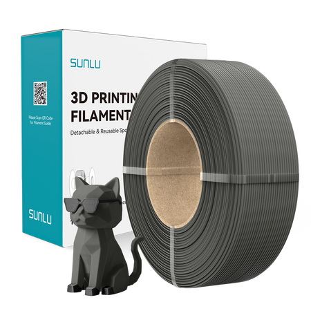 SUNLU PLA Classic (HS Matte) refill 1.75mm 1kg Grey / szary