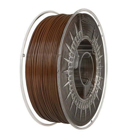 Devil Design PLA 1.75mm 1kg Dark Brown / Ciemnobrązowy