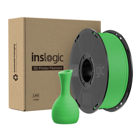 Inslogic PLA Pro 1.75mm 1kg Green / Zielony