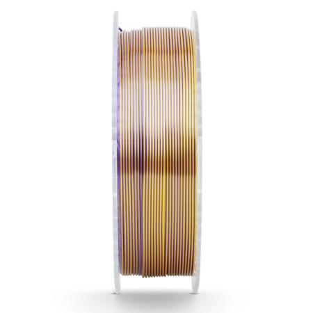 SUNLU SILK PLA+ 1.75mm 1kg TRI Color Black Gold Purple, multi, wielokolorowy, jedwabisty