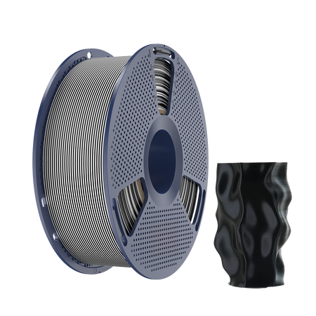 SUNLU SILK PLA+ 1.75mm 1kg DUAL Color Black White, multi, wielokolorowy, jedwabisty