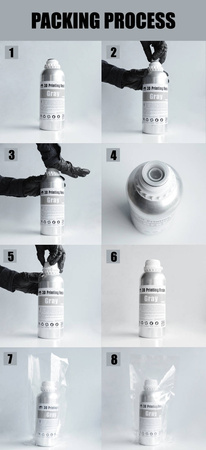 Wanhao żywica Water Washable DLP 1000 ml White / Biały