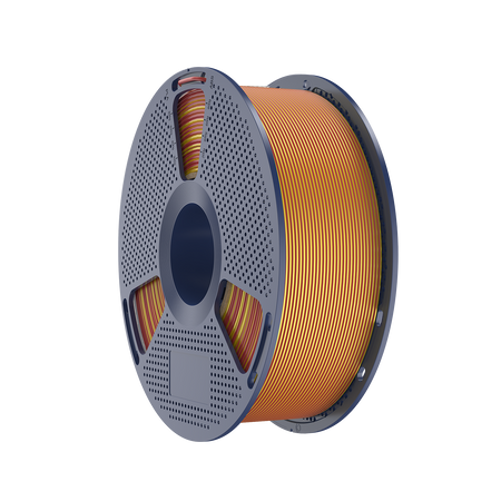 SUNLU SILK PLA+ 1.75mm 1kg DUAL Color Red Gold, multi, wielokolorowy, jedwabisty