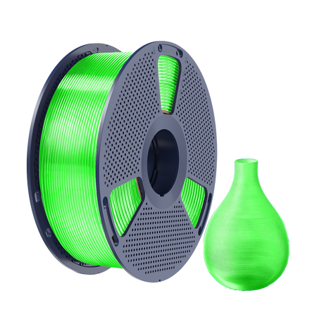 SUNLU PET-G 1.75mm 1kg Transparent Green / Zielony Transparentny