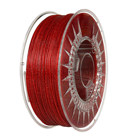 Devil Design PLA 1.75mm 1kg Galaxy Red / Galaktyczny Czerwony 