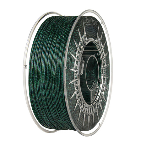 Devil Design PLA 1.75mm 1kg Galaxy Green / Galaktyczny Zielony