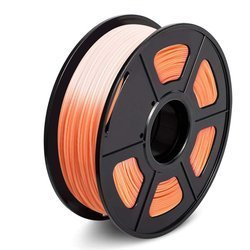 SUNLU PLA 1.75mm 1kg Color Changing - zmieniający kolor, pomarańczowy, biały