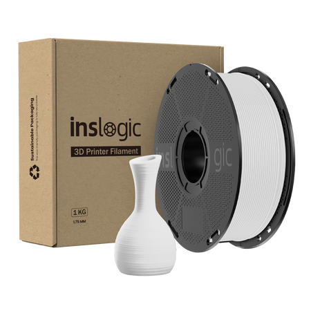 Inslogic PLA Pro 1.75mm 1kg White / Biały