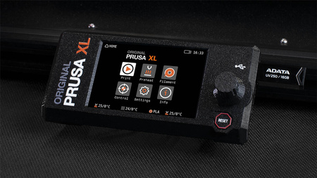 Original Prusa XL - drukarka 3D w wersji częściowo zmontowanej, 2 głowice