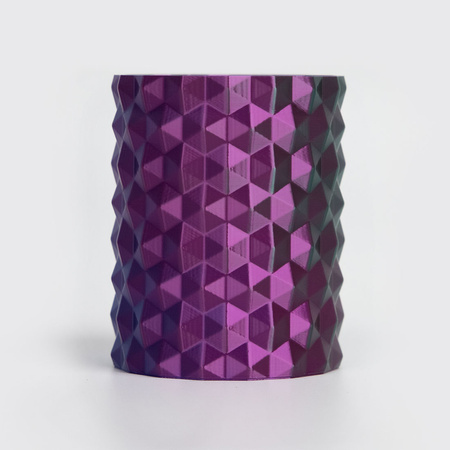 R3D PLA Magic SILK 1.75mm 250g Tri-Color Rose Red Green Blue , multi, wielokolorowy, jedwabisty