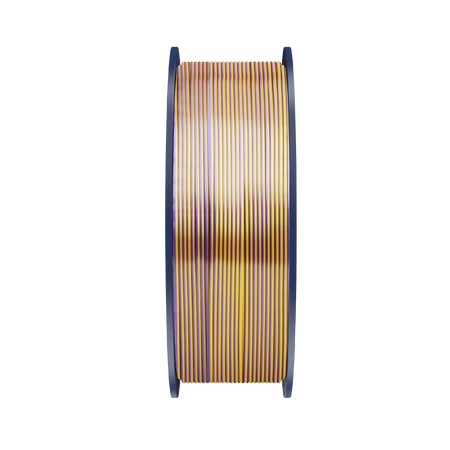 SUNLU SILK PLA+ 1.75mm 1kg TRI Color Black Gold Purple, multi, wielokolorowy, jedwabisty