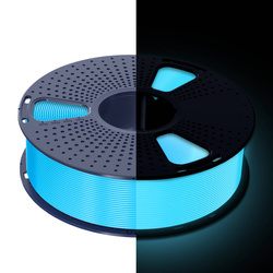 SUNLU PET-G 1.75mm 1kg Glow In the Dark, Blue / Niebieski, świecący