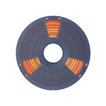 SUNLU SILK PLA+ 1.75mm 1kg DUAL Color Red Gold, multi, wielokolorowy, jedwabisty