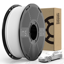 Inslogic Matte PLA Pro 1.75mm 1kg White / Biały
