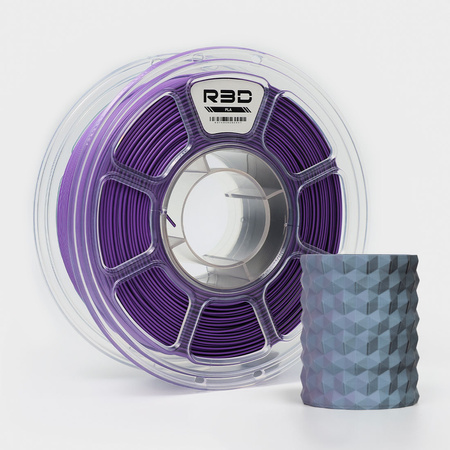 R3D PLA Magic MATTE 1.75mm 1kg Tri-Color Blue Purple B, multi, wielokolorowy, matowy