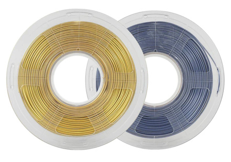 SUNLU SILK PLA+ 1.75mm 1kg DUAL Color Black Gold, multi, wielokolorowy, jedwabisty