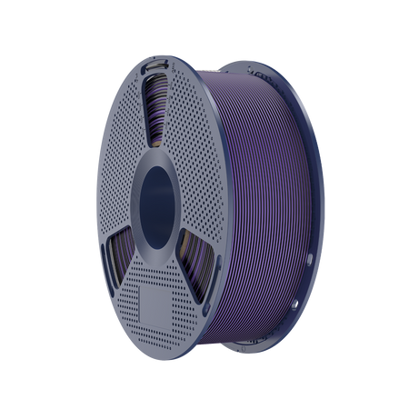 SUNLU SILK PLA+ 1.75mm 1kg DUAL Color Black Purple, multi, wielokolorowy, jedwabisty