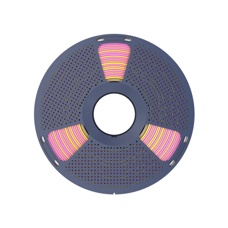 SUNLU SILK PLA+ 1.75mm 1kg DUAL Color Pink Gold, multi, wielokolorowy, jedwabisty