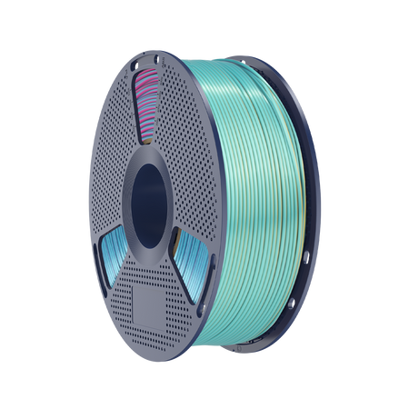 SUNLU SILK PLA+ 1.75mm 1kg TRI Color Red Yellow Blue, multi, wielokolorowy, jedwabisty