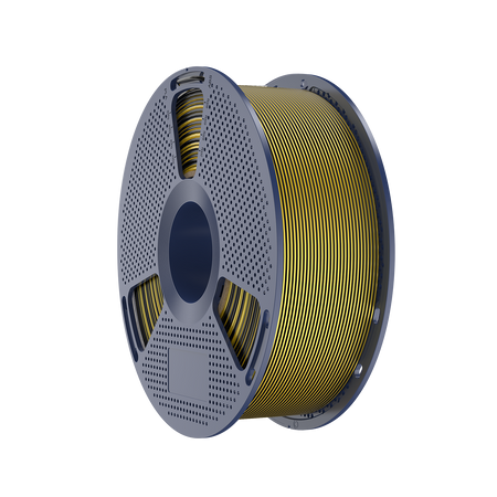 SUNLU SILK PLA+ 1.75mm 1kg DUAL Color Black Gold, multi, wielokolorowy, jedwabisty