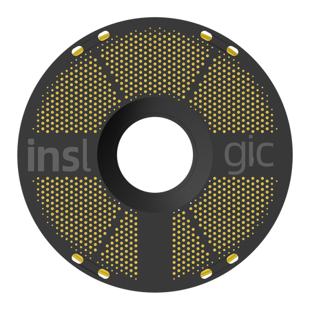 Inslogic High-Speed PLA Pro 1.75mm 1kg Yellow / Żółty
