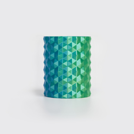 R3D PLA Magic SILK 1.75mm 250g DUAL Color Blue Green, multi, wielokolorowy, jedwabisty