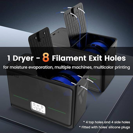 SUNLU FilaDryer S4 - system suszenia filamentu na 4 szpule