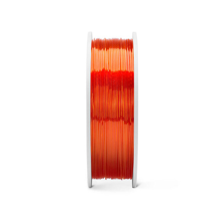 Fiberlogy Easy PET-G 1,75 mm 0,85kg Orange TR Transparent