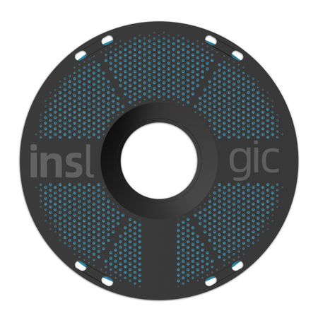 Inslogic PLA Pro 1.75mm 1kg Cyan / Cyjan, niebieski